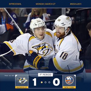 Image post by @predsnhl on Instagram