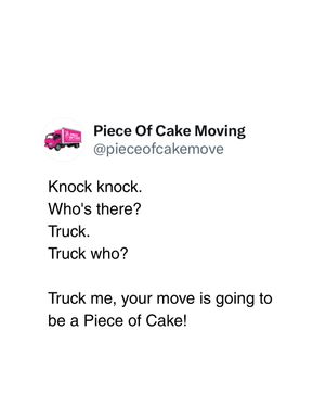 Image post by @pieceofcakemoving on Instagram
