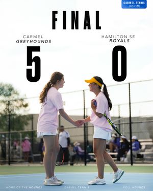 Image post by @carmelhsgirlstennis on Instagram