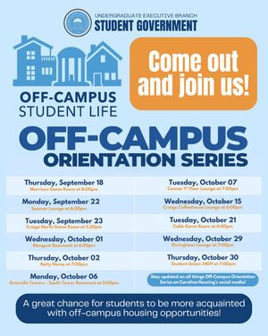 Image post by @unc_executivebranch on Instagram