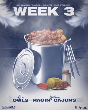 Image post by @RiceFootball on Twitter