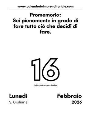 Image post by @calendarioimprenditoriale on Instagram