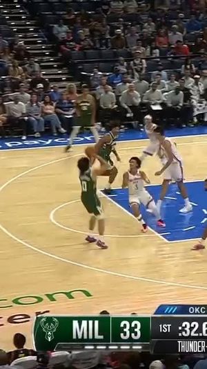 Video post by @milwaukeebucks on Facebook