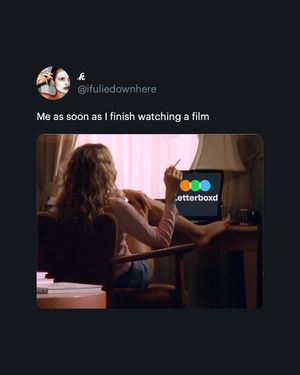 Video post by @letterboxd on TikTok