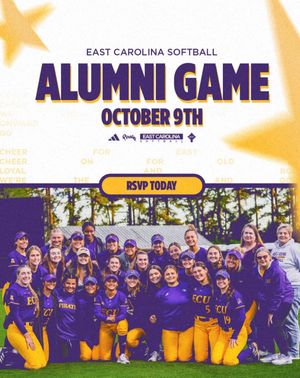 Image post by @ecu__softball on Instagram