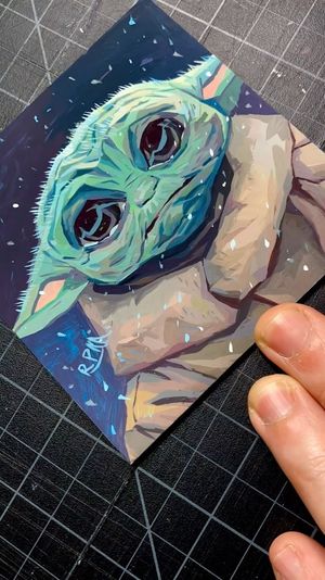 Video post by @RichPellegrinoArt on Facebook