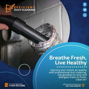 Image post by @Efficientductcleaning on Facebook