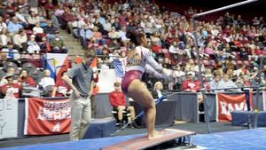 Image post by @bamagymnastics on Instagram