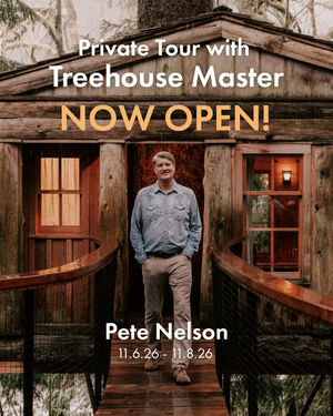Image post by @treehousepoint on Instagram