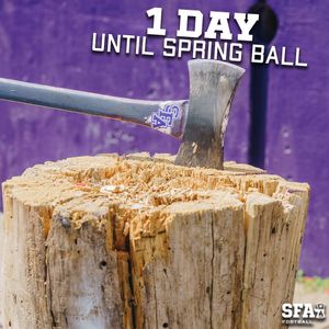 Image post by @sfa_football on Instagram