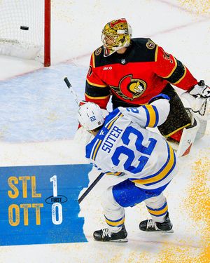 Image post by @StLouisBlues on Twitter/X