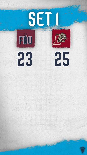 Image post by @FDUKnightsWVB on Twitter