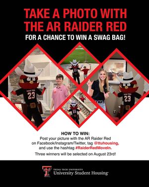 Image post by @ttuhousing on Instagram