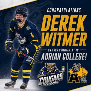 Image post by @chicagocougarshockey on Instagram