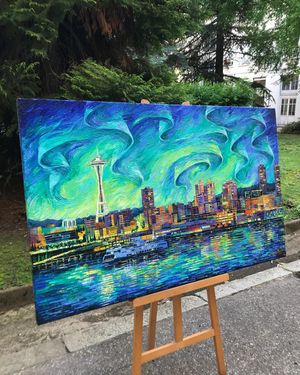 Image post by @monaedulescoart on Instagram