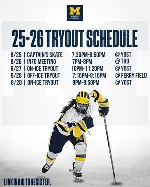 Image post by @umichwhockey on Instagram