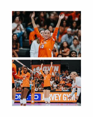 Image post by @clemsonvb on Instagram