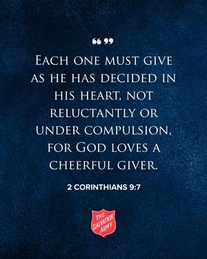 Image post by @salvationarmyus on Instagram