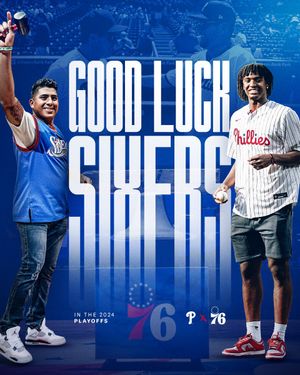 Image post by @Phillies on Twitter