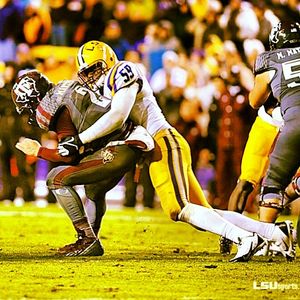 Image post by @lsufootball on Instagram