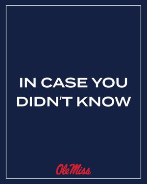 Image post by @olemiss on Instagram