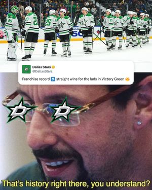 Image post by @dallasstars on Instagram
