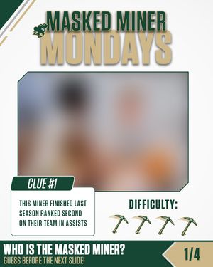 Image post by @minersports on Instagram