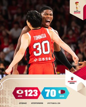 Image post by @japan_basketball on Instagram