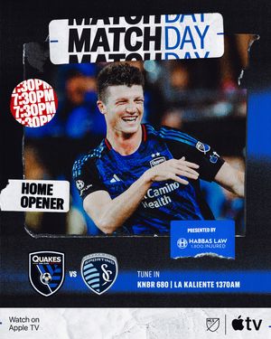 Image post by @sjearthquakes on Instagram