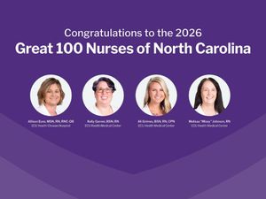 Image post by @ECU Health Medical Center on Facebook