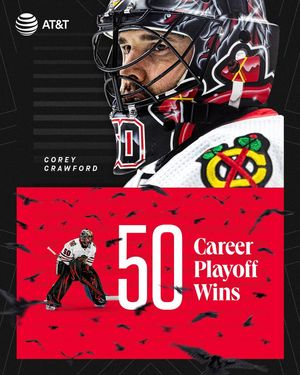 Image post by @nhlblackhawks on Instagram