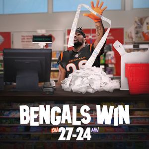 Image post by @bengals on Instagram