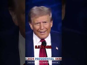Video post by @DonaldJTrumpforPresident on YouTube