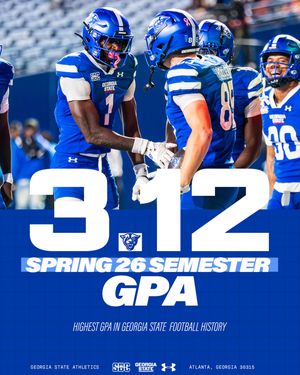 Image post by @gsu_football on Instagram