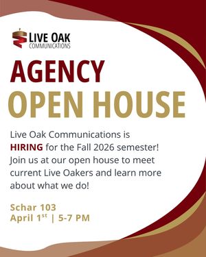 Image post by @liveoakcommunications on Instagram