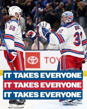 Image post by @nyrangers on Instagram