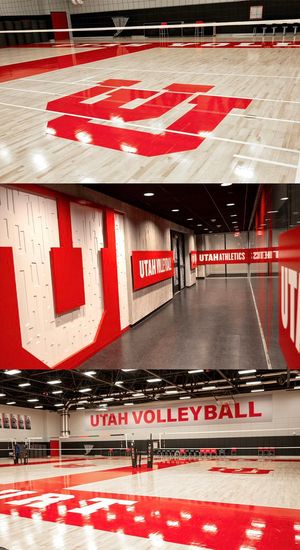 Image post by @UtahVolleyball on Twitter