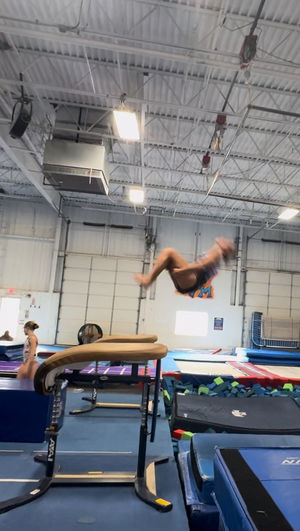 Video post by @TroyGymnastics on Facebook