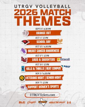 Image post by @utrgvvolleyball on Instagram