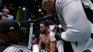 Image post by @espnmma on Twitter