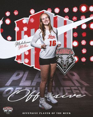 Image post by @UNMLoboVB on Twitter
