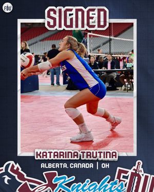 Image post by @FDUKnightsWVB on Twitter
