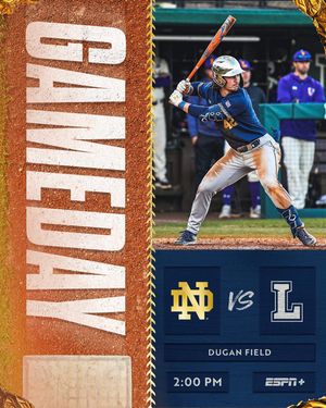 Image post by @notredamebaseball on Instagram