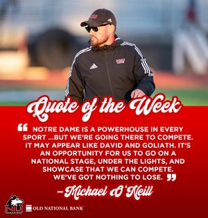 Image post by @NIUAthletics on Twitter
