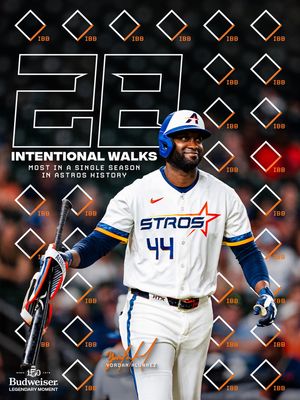 Image post by @astros on Instagram