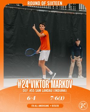 Image post by @clemsonmtennis on Instagram