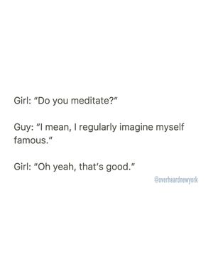 Image post by @overheardnewyork on Instagram