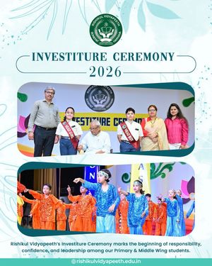 Image post by @rishikulvidyapeeth on Instagram