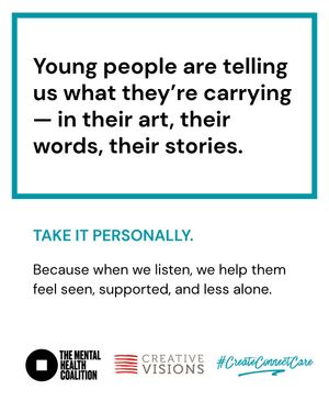 Image post by @mentalhealthcoalition on Instagram