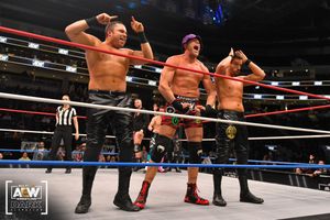 Image post by @AEW on Twitter